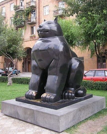 Необычные памятники, Памятник кошке